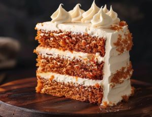 Класичний американський морквяний пиріг з крем-сиром