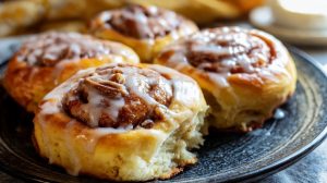 Klasyczne cynamonki z lukrem waniliowym