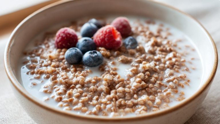 Ніжна гречка на молоці — Сніданок