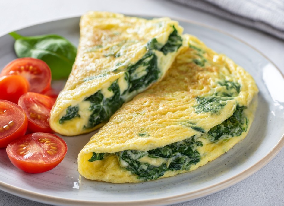 Омлет з овочами