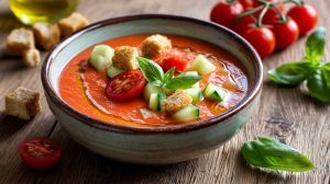 Гаспачо — освіжаючий іспанський холодний суп з помідорів