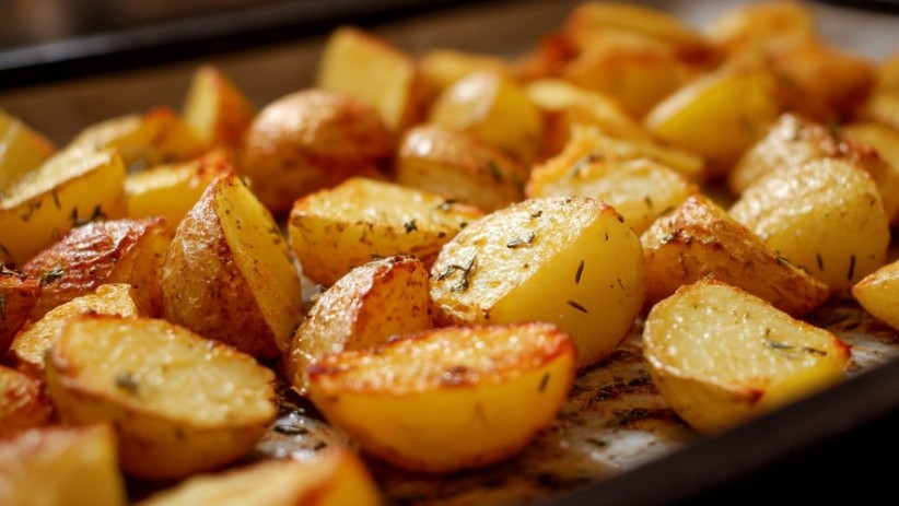 po udanym pieczeniu ziemniaka pojawia się ekscytacja