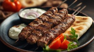 Подавайте кебаби гарячими з овочами або в піті, приправленими улюбленим соусом.