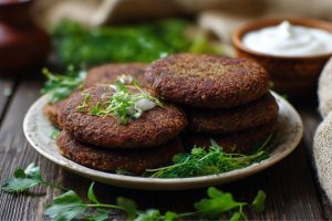 Easy Meatless Buckwheat Patties