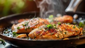 Куряче філе на сковорідці за 15 хвилин