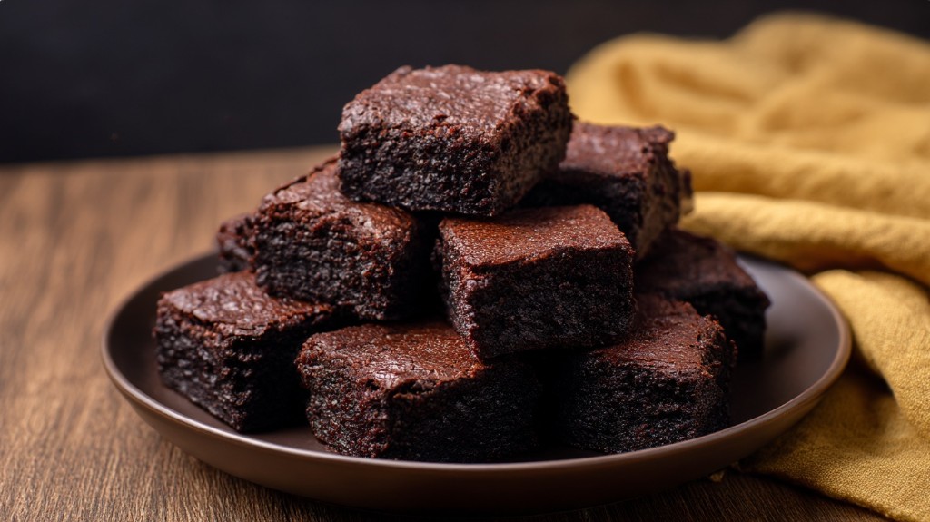 Schokoladenbrownies sind der Dessert, der mit dem ersten Stück erobert.