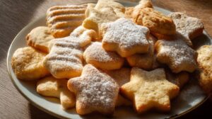 Quick Lard Cookies without a Mixer