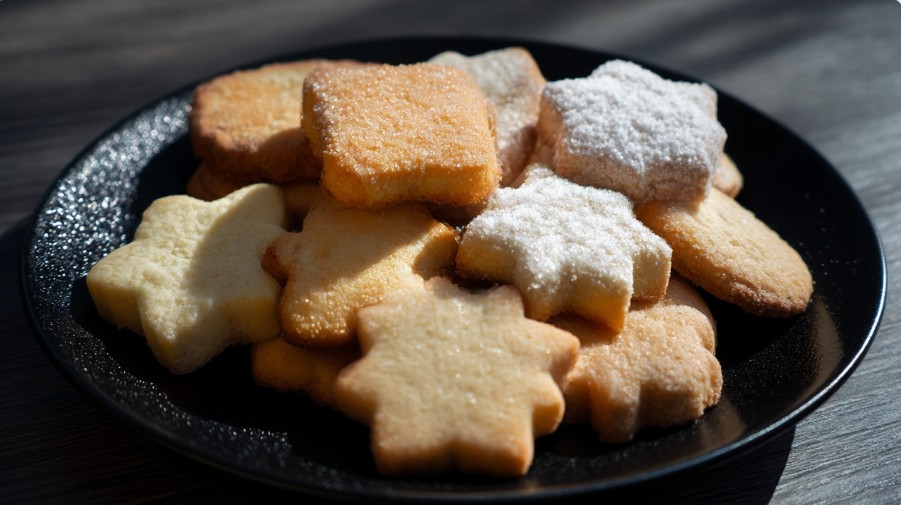 Швидке печиво на смальці після випікання