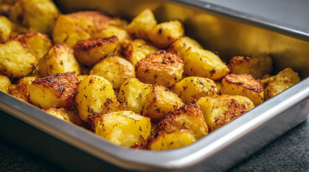 Сталеві дека для запікання картоплі