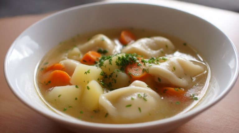 Суп із кльоцками: смачно та швидко — Суп