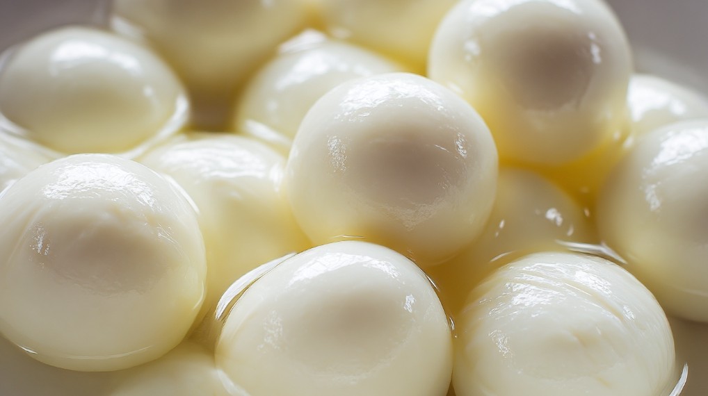 Свіжа моцарела в розсолі, яка не підходить для класичної піци