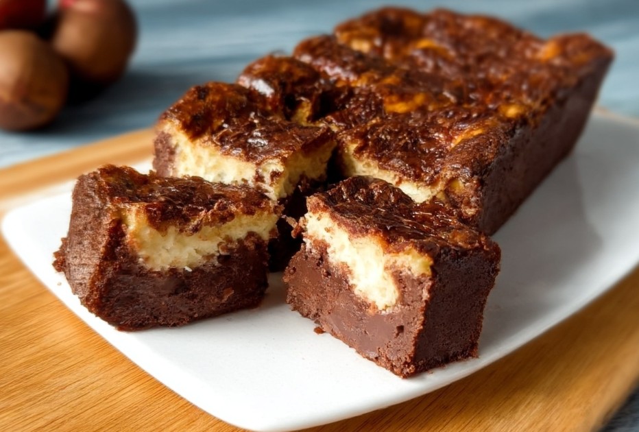 Сирна запіканка з шоколадом