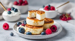 Сирники без цукру на стевії або еритриті