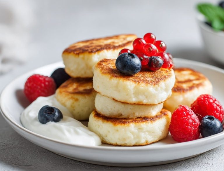 Сирники без цукру на стевії або еритриті