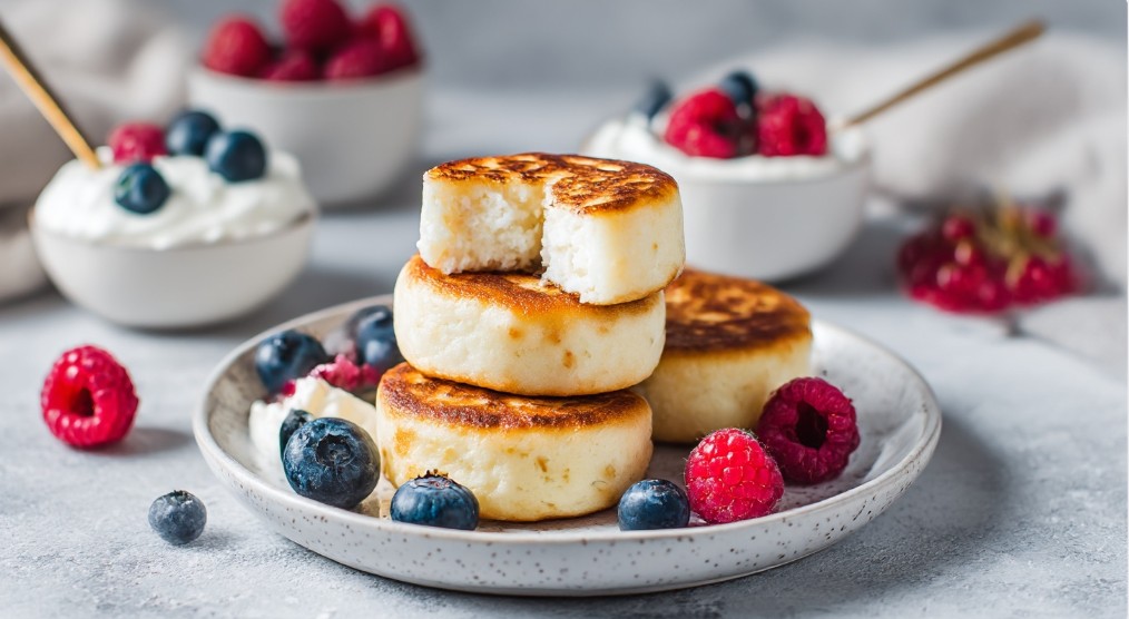 Сирники без цукру на стевії