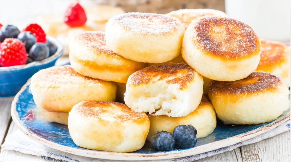 Сирники з чистого сирного тіста без додавання борошна