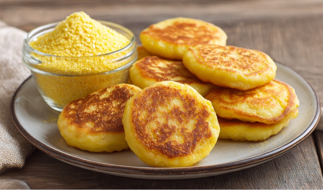 Сирники з кукурудзяним борошном