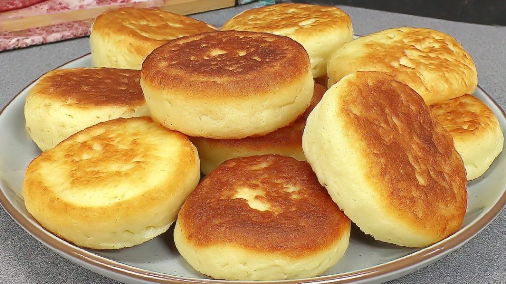 Сирники з висівками крупним планом