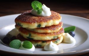 Сирники зі шпинатом