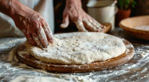 Тісто на піцу на живій заквасці