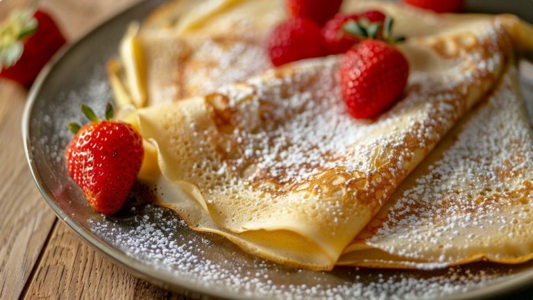 Тонкі млинці на молоці, які не рвуться — Сніданок