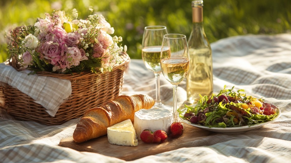 Як підібрати посуд для романтичного пікніка