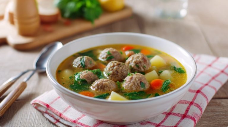 Як зварити суп з фрикадельками за 30 хвилин