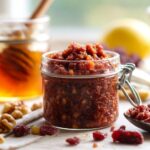 Amosov's Paste with Cranberries, Nuts, and Honey