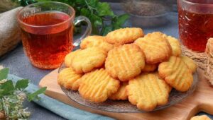 Ароматне печиво на смальці до чаю
