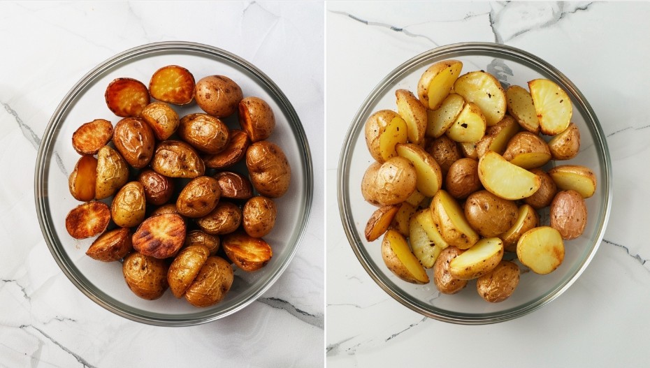 Газова чи електрична духовка — порівняння запеченої картоплі