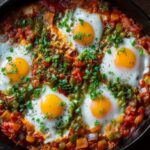 Ізраїльська шакшука з багатим томатним соусом