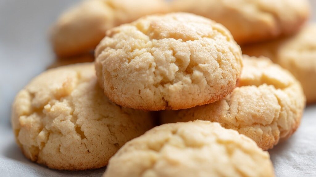 Крупний план печива з рівною текстурою