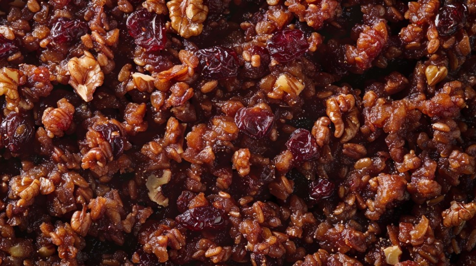 суміш на пасту амосова після м’ясорубки подрібнені сухофрукти і горіхи