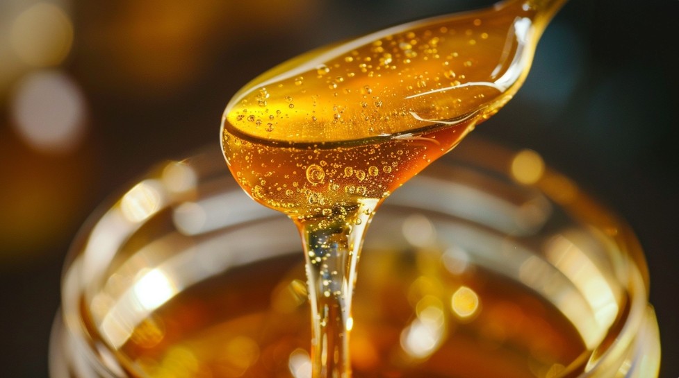 Натуральний мед для пасти Амосова в банці