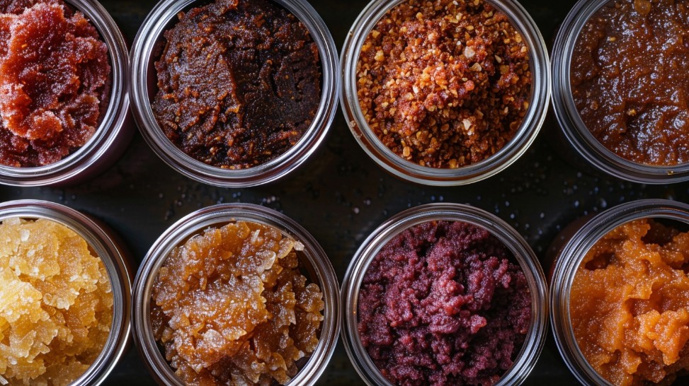 окреме зберігання пасти амосова у банках різні суміші сухофруктів