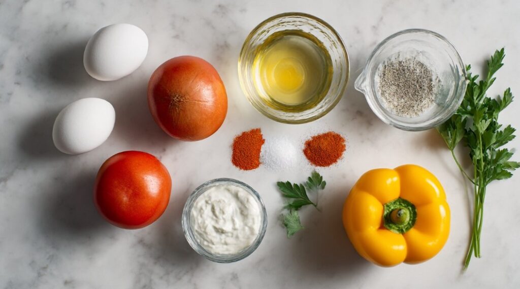 Продукти для шакшуки