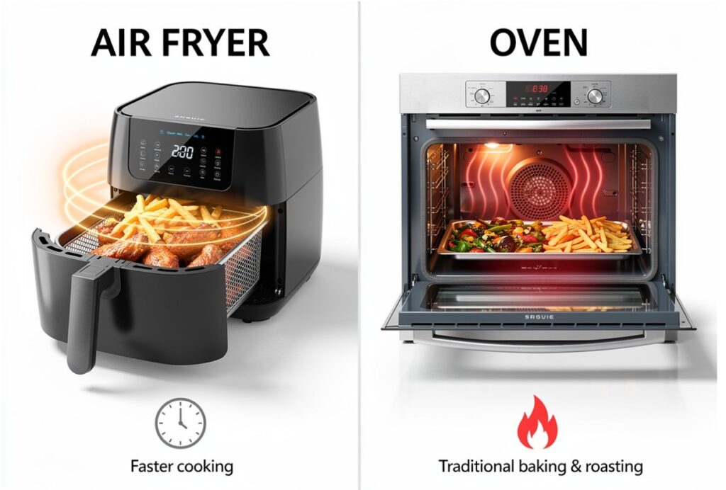 Типові помилки при виборі духовки та аерофраєра