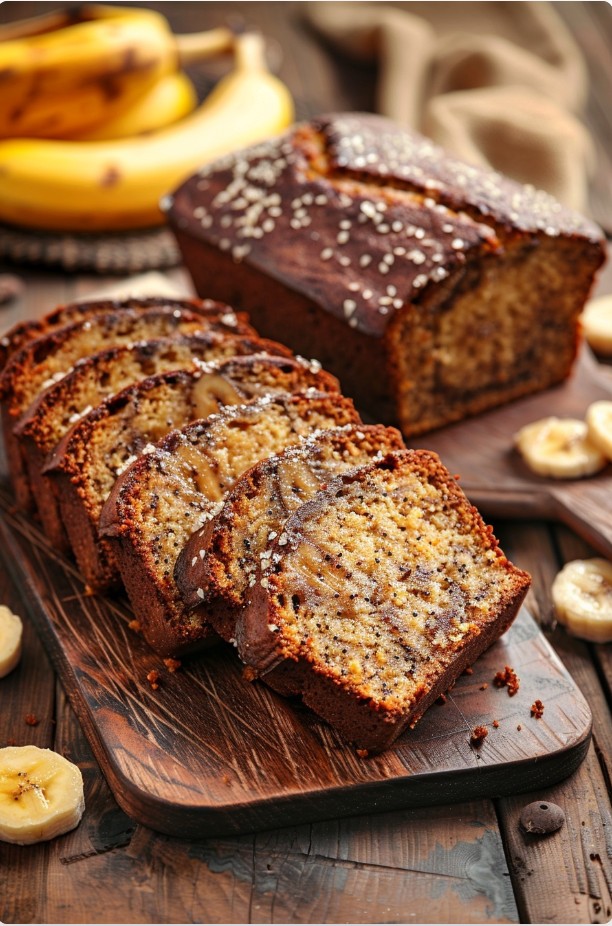 Банановий хліб без міксера — легко і швидко