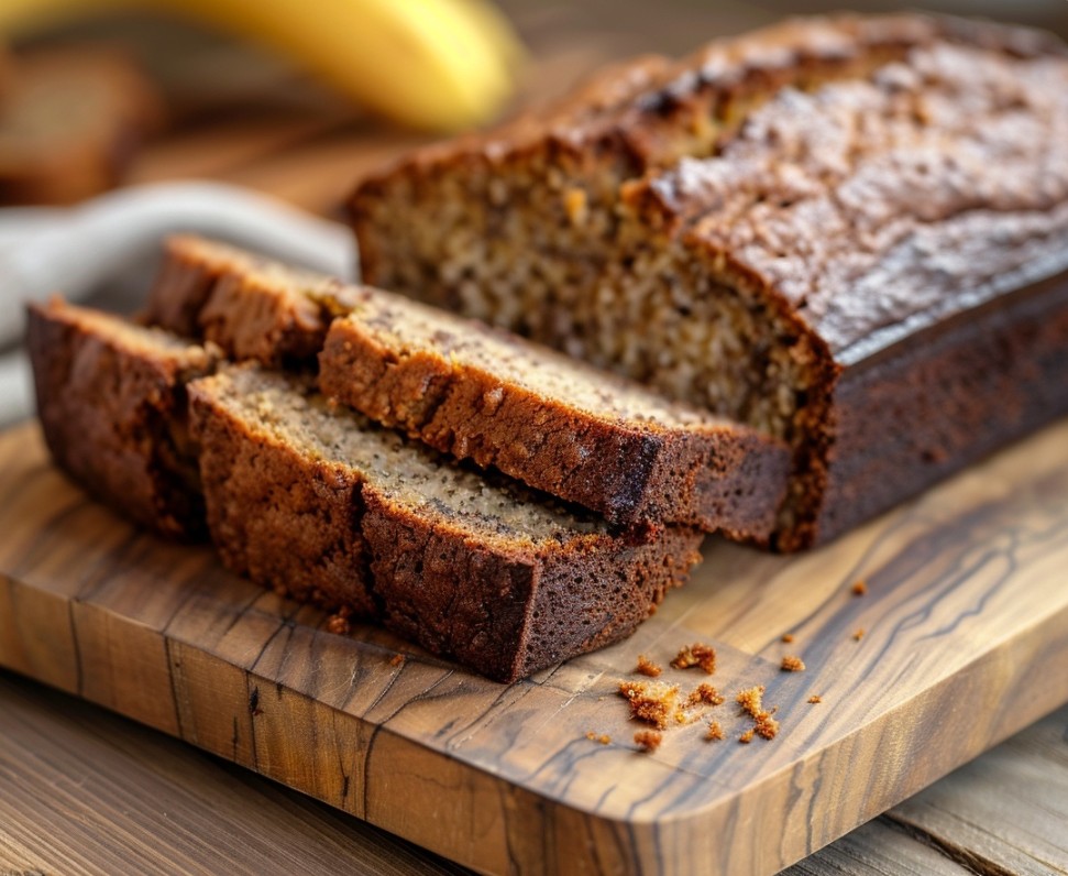 Банановий хліб без техніки для початківців