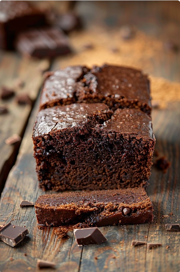 Банановий хліб брауні — насичений шоколадний десерт