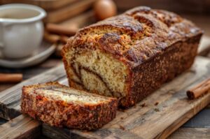 Банановий хліб із ароматною серединкою