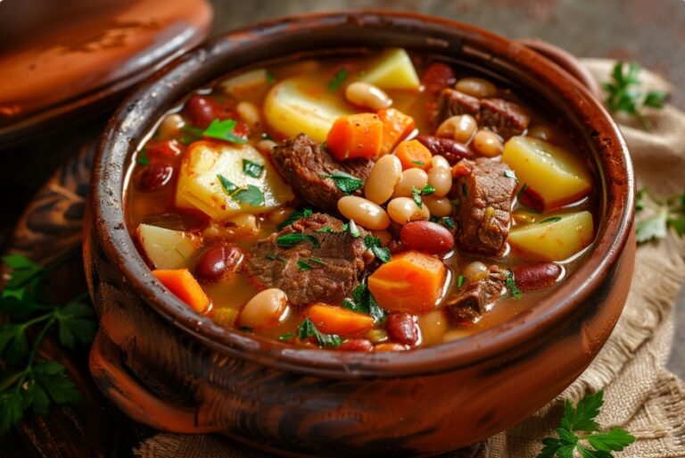 Бограч з квасолею — ситний карпатський варіант — перша страва