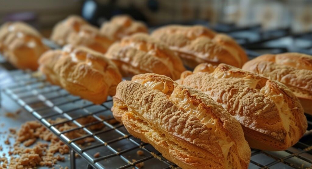 Чому еклери тріскаються під час випікання