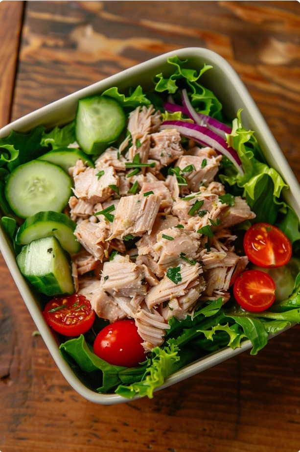 Light tuna salad