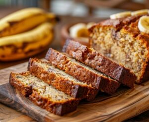 Домашній банановий хліб зі стиглих бананів