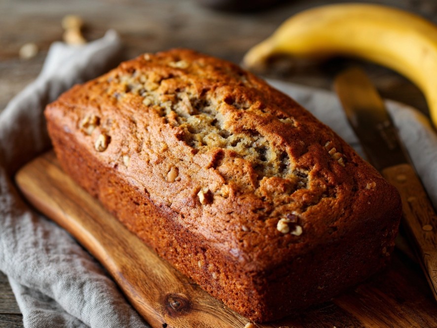 Домашній банановий кекс у духовці