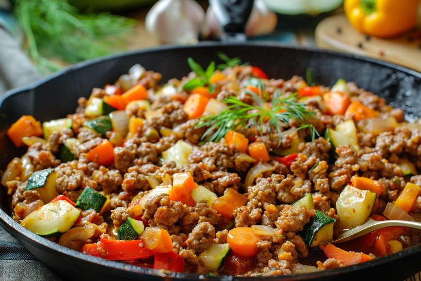 Домашній фарш з овочами за 30 хвилин