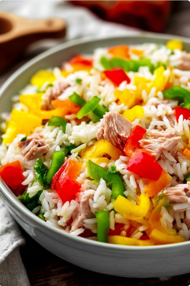 Домашній салат з тунцем і рисом — рецепт без зайвих клопотів