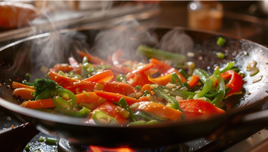 Домашня азійська кухня Приготування на сковороді