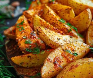 Rustic Potato Wedges — Golden Crust Guaranteed